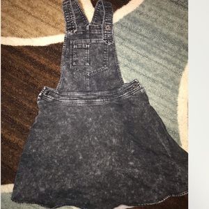 Jean jumper dress ( ACID WASH) not Dolls kill